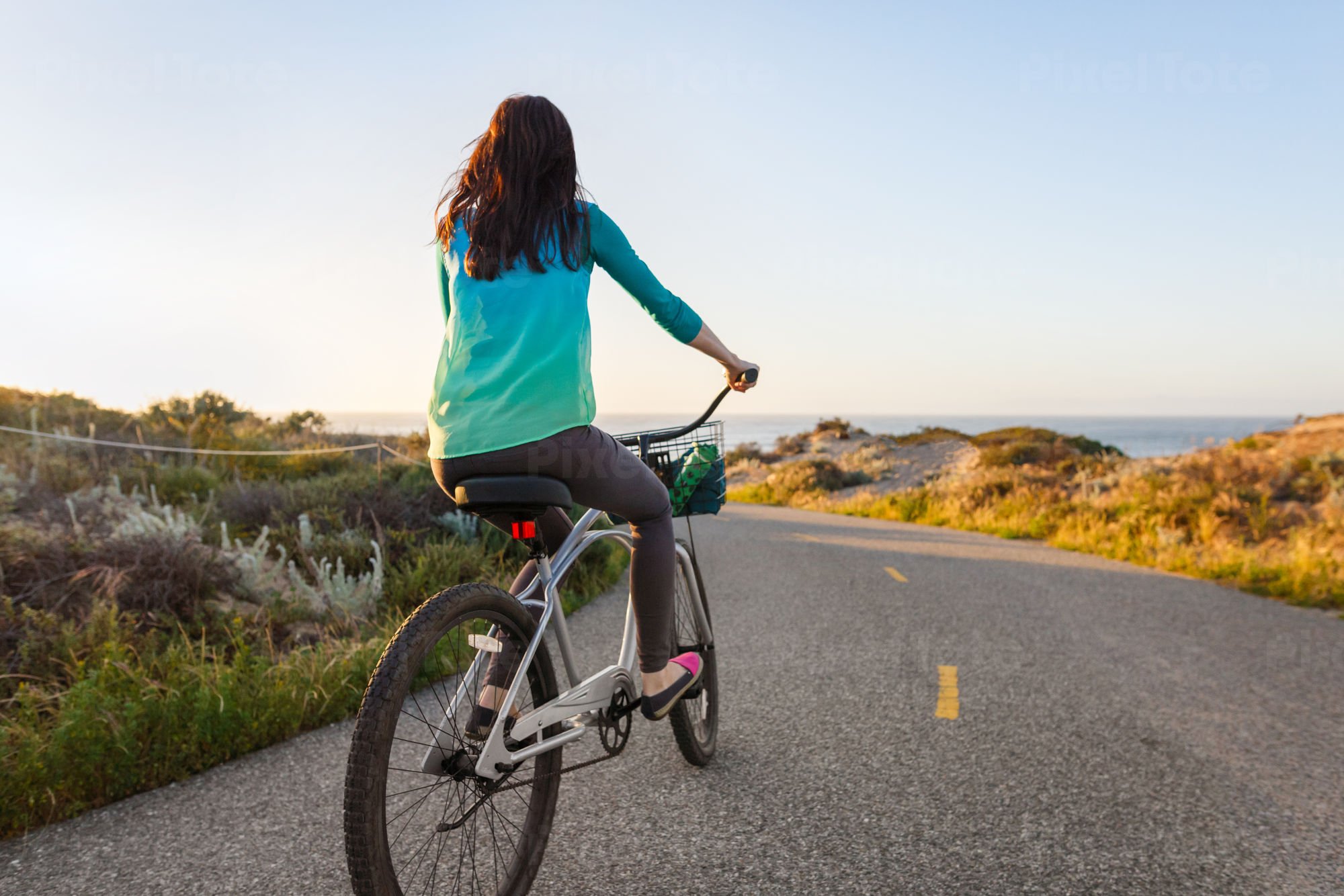 ride on a bike