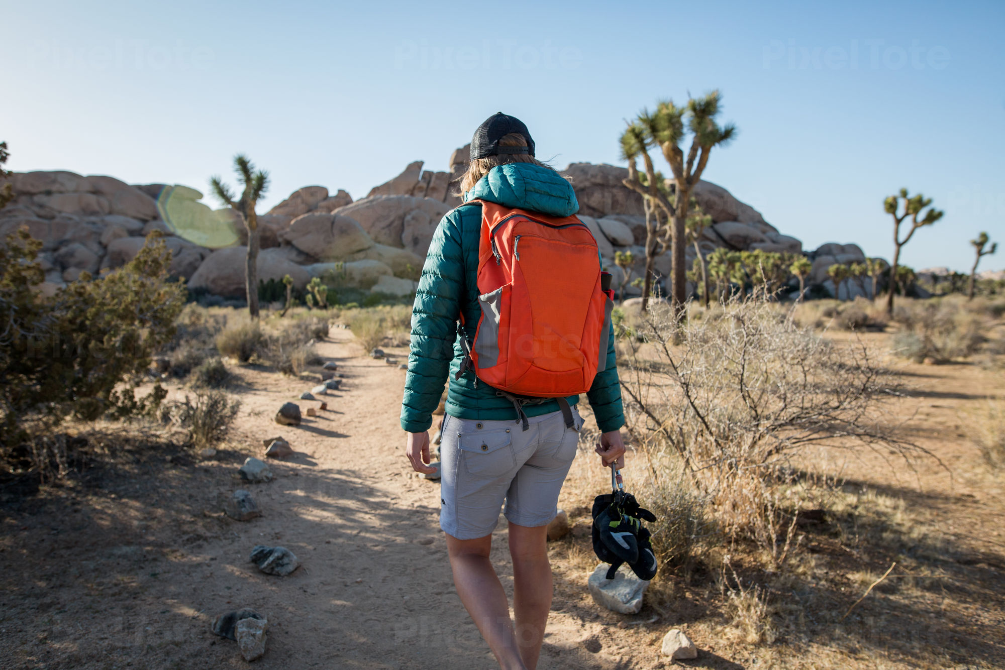 desert hiking