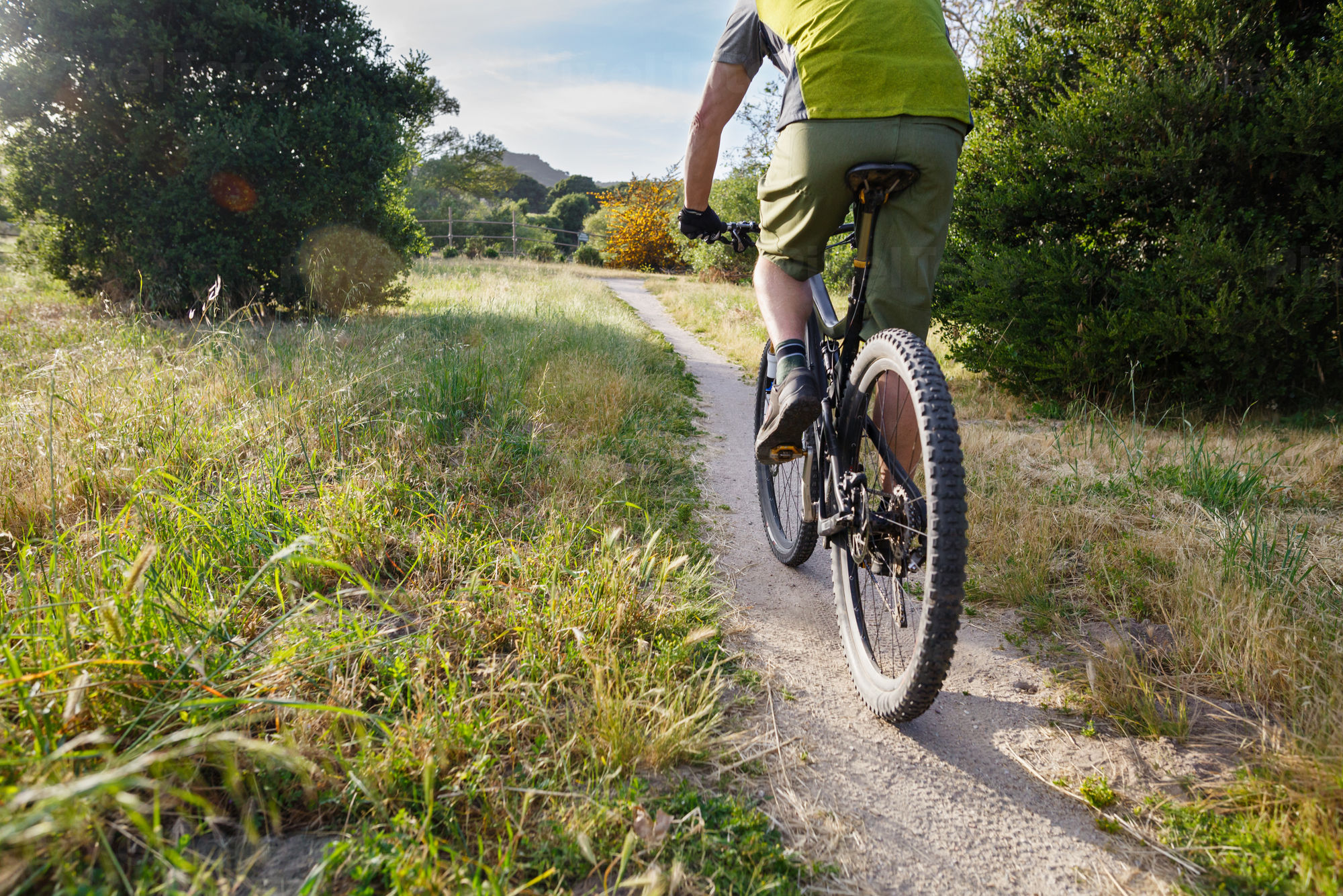 single track riding