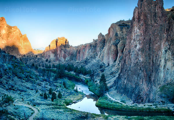 Smith Rock State Park at Sunrise