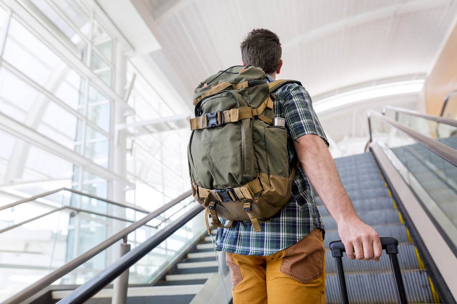 airport backpack
