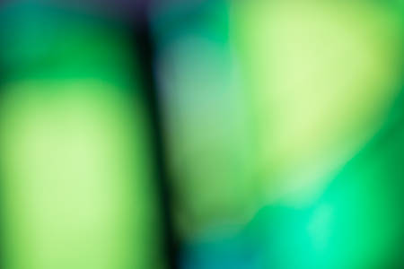 Full Frame View of Defocused Abstract Green Lights